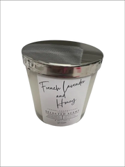 French lavender and honey 8 oz candle