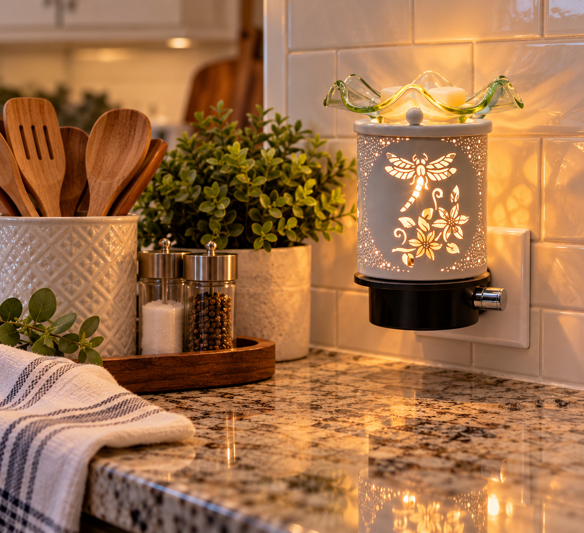 Dragonfly Plug In Warmer Electric Decorative Warmer
