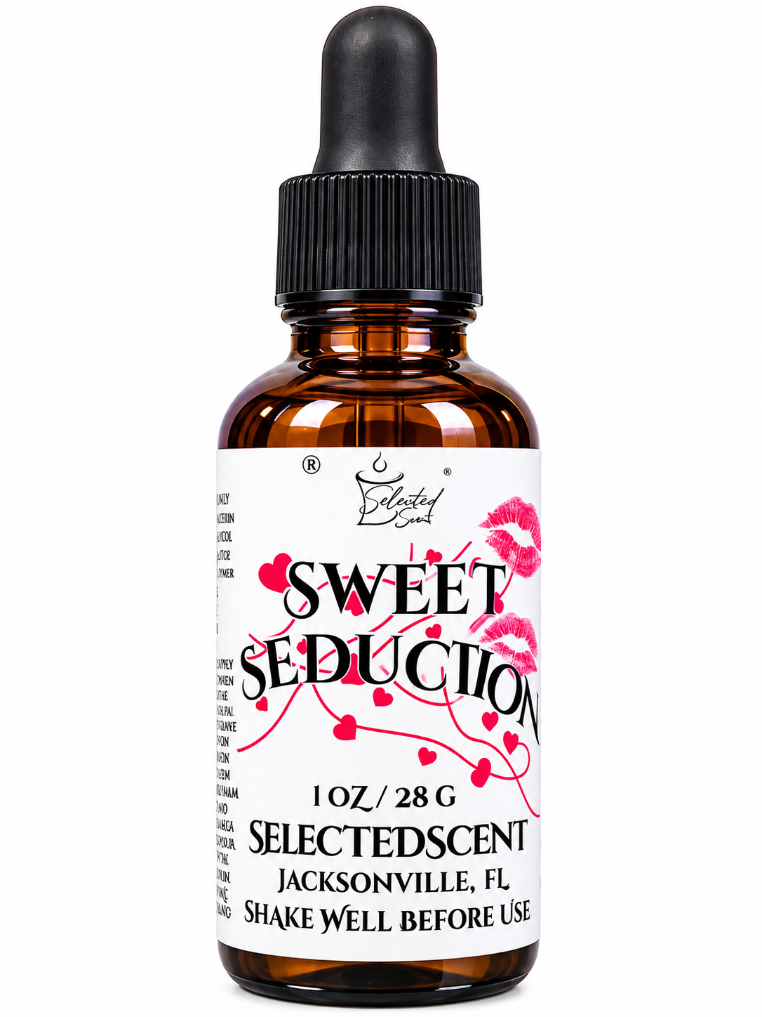 Sweet Seduction Body Oil – Hydrating Body Oil with a Flirty Fruity Floral Fragrance by Selected Scent
