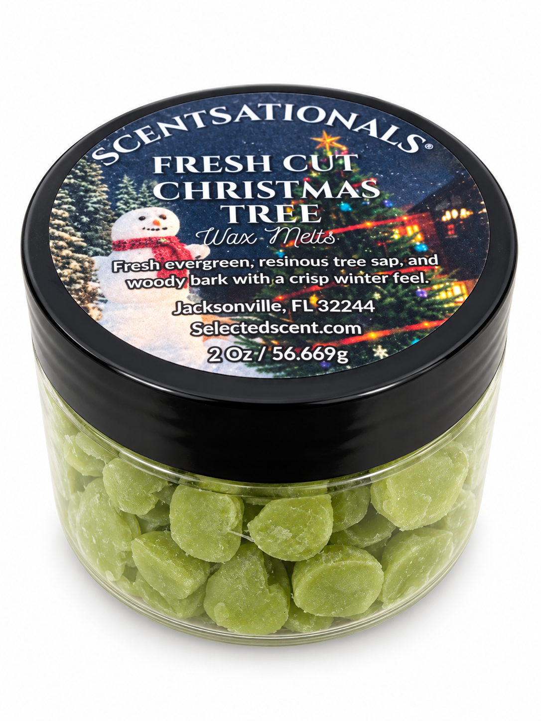 Scentsationals – Fresh Cut Christmas Tree Wax Melts | Trees & Dots