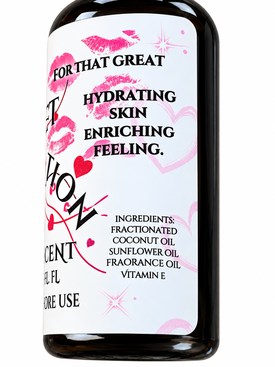 Sweet Seduction Body Oil – Hydrating Body Oil with a Flirty Fruity Floral Fragrance by Selected Scent