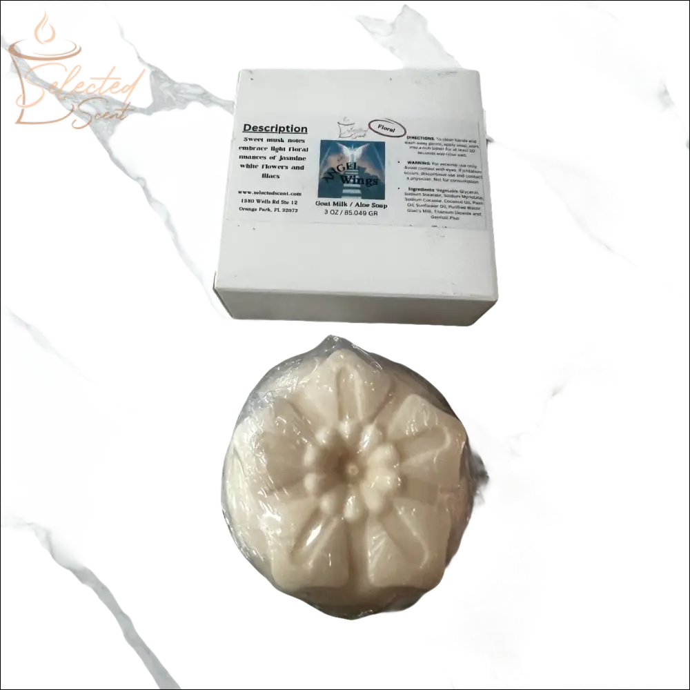 Angel Wings Goat And Aloe Soap Soft Luxurious And Fragrant