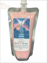 Selected Scent Angel Wings long lasting squeezable wax melts in pink floral fragrance pouch