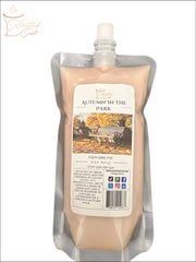 Selected Scent Autumn in the Park wax melt pouch with long lasting home fragrance