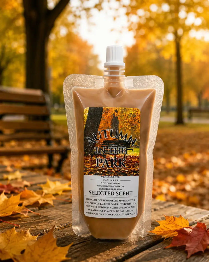Autumn in the park squeezable wax melts