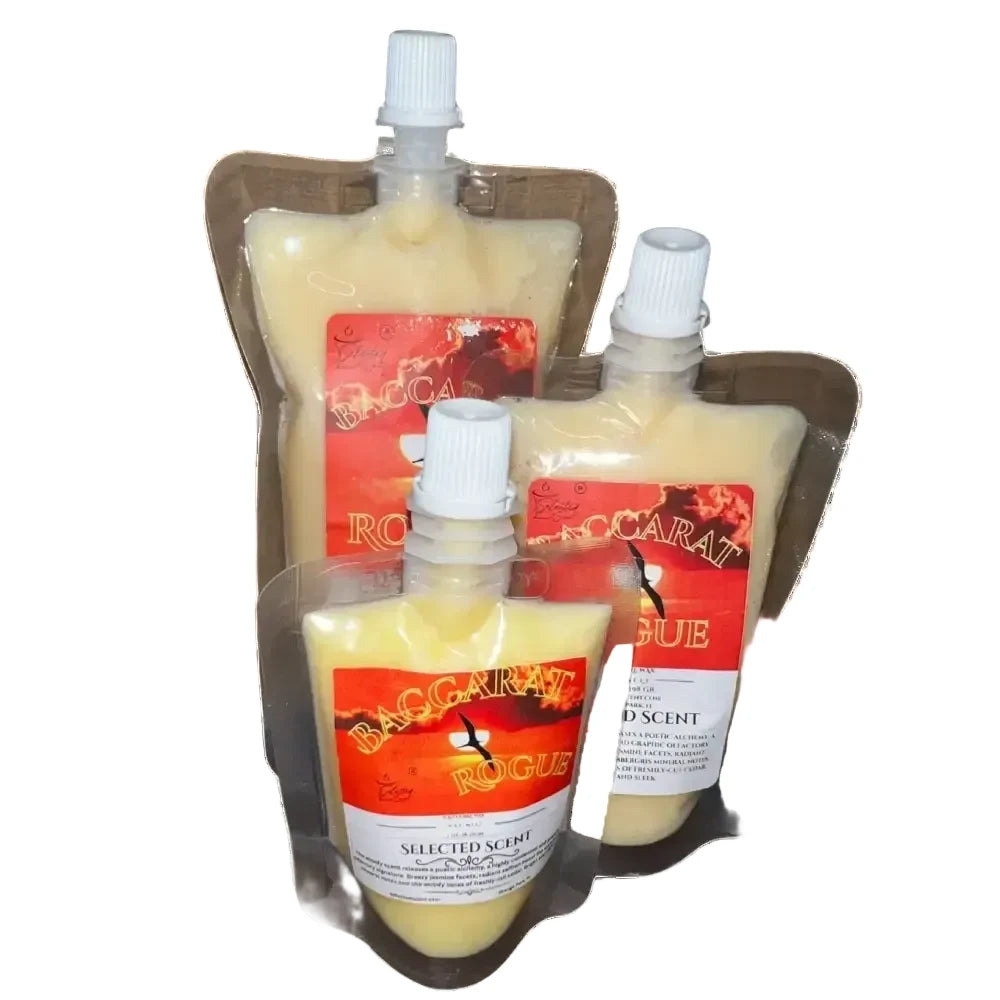 Baccarat rogue squeezable wax melt