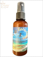 Selected Scent Bahamas Breeze room and body mist with long-lasting tropical scent spray in amber bottle