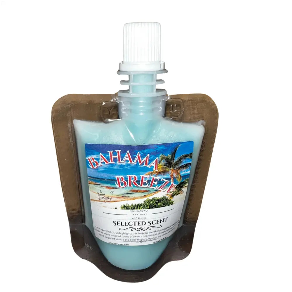 Bahama breeze squeezable wax melt tropical scented for home - 1.5 ounce
