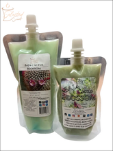 Selected Scent Baja Cactus Blossom all natural wax melts in green resealable pouches