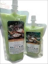 Selected Scent squeezable wax melts for home in balsam and cedar scent with woody blend packaging