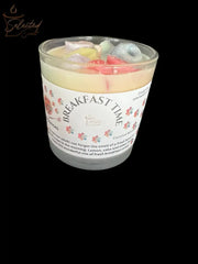Breakfast Time Fruit Loops 8 Ounce Candle All Natural Breakfast
