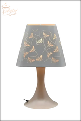 Selected Scent Electric Decorative Warmer with butterfly cutout design and beige base
