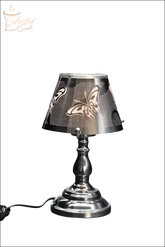 Selected Scent electric decorative warmer with butterfly design and metallic base lamp style