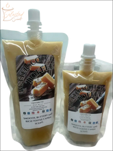 Selected Scent Butterscotch Toffee Melting Soap labeled A Sweet Sensation with smooth buttery rich toffee candy scent