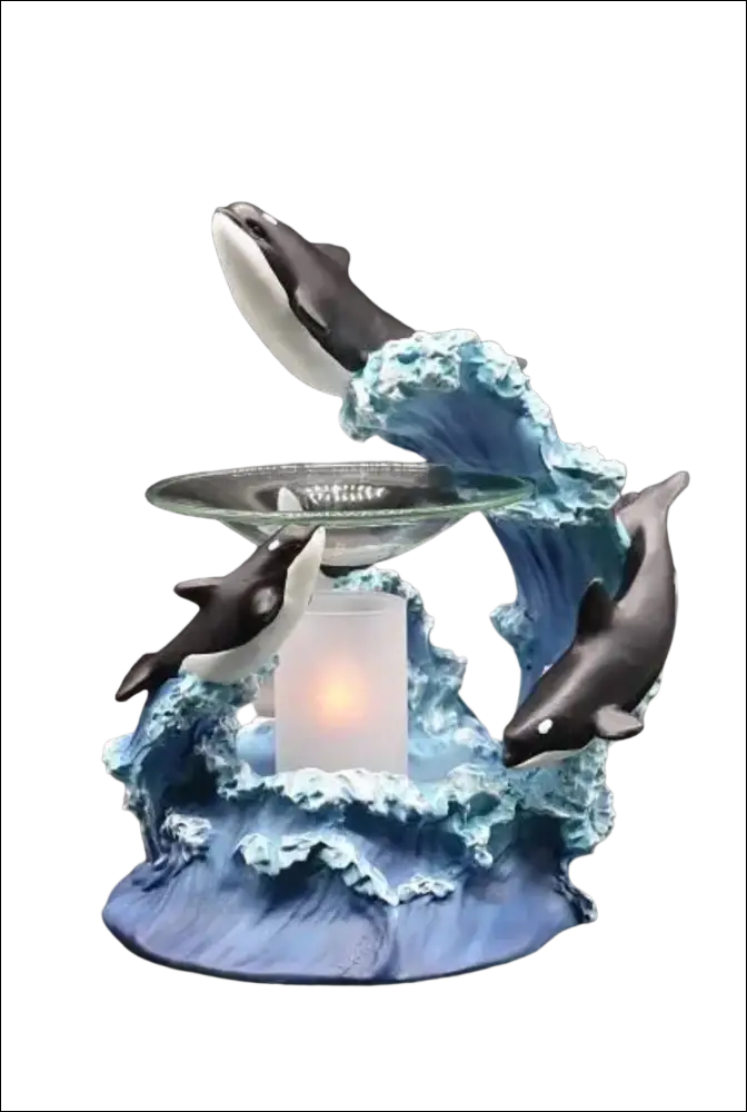 Whales wax and oil warmer electric with dimmer wheel