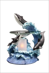 Whales wax and oil warmer electric with dimmer wheel