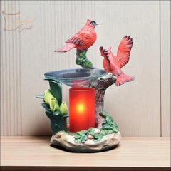 Cardinals Themed Red Wax And Oil Warmer