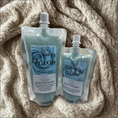 Cashmere glow squeezable wax melt all natural melts a clean scent