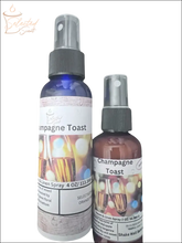 Selected Scent luxury room and linen mist Champagne Toast scent in two spray bottles