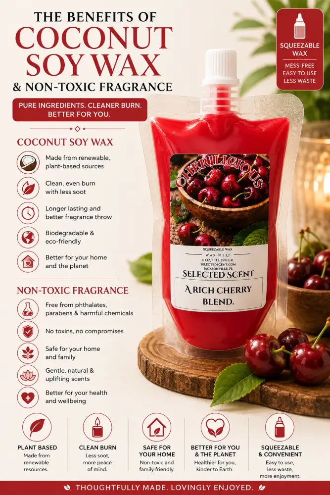Cherilicious squeezable wax melt