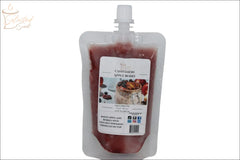 Selected Scent Cinnamon Apple Berry long lasting wax melts in a resealable pouch