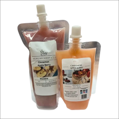 Cinnamon apple berry squeezable wax melt long lasting melts