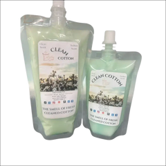 Clean cotton squeezable wax melt fresh laundry scented