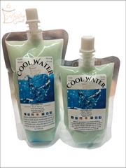 Selected Scent cool water squeezable wax melts for home in resealable pouches with strong scent