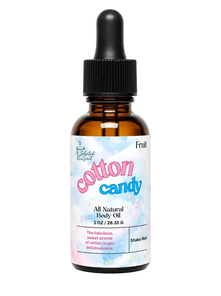 Cotton candy body oil 1 oz hydrating and protecting