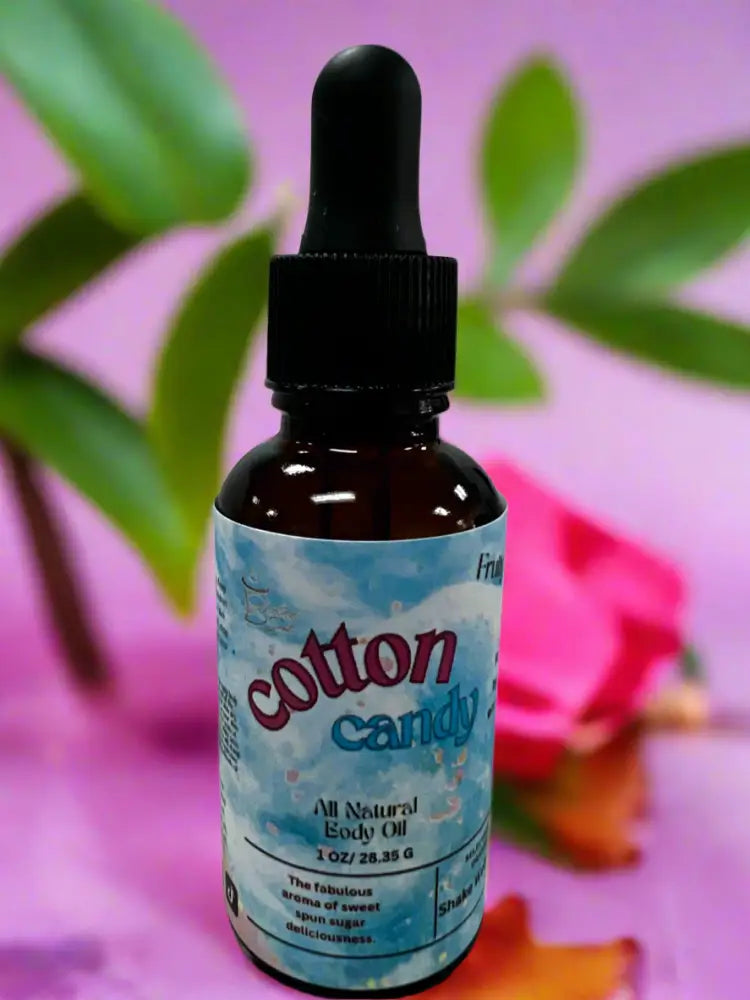 Cotton candy body oil 1 oz hydrating and protecting