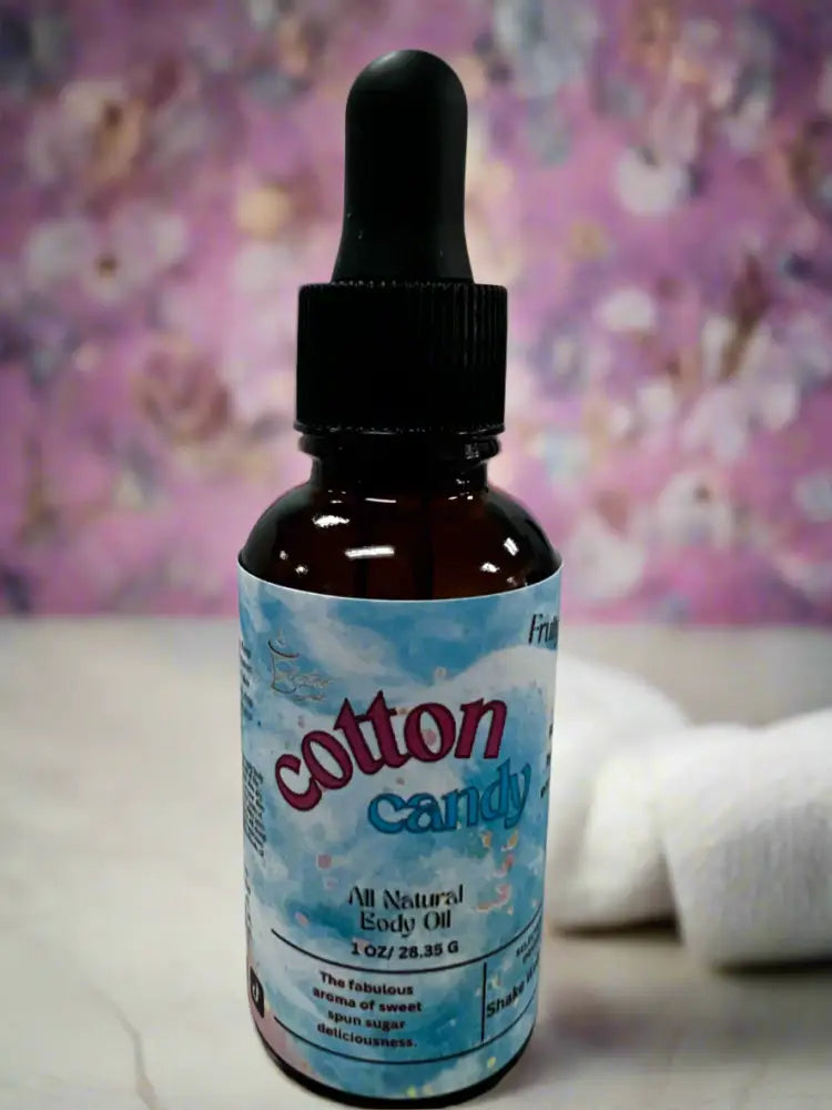 Cotton candy body oil 1 oz hydrating and protecting