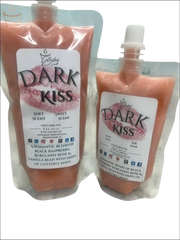 Selected Scent Dark Kiss romantic fragrance wax melt in soft sweet scent pouch with black raspberry and vanilla blend