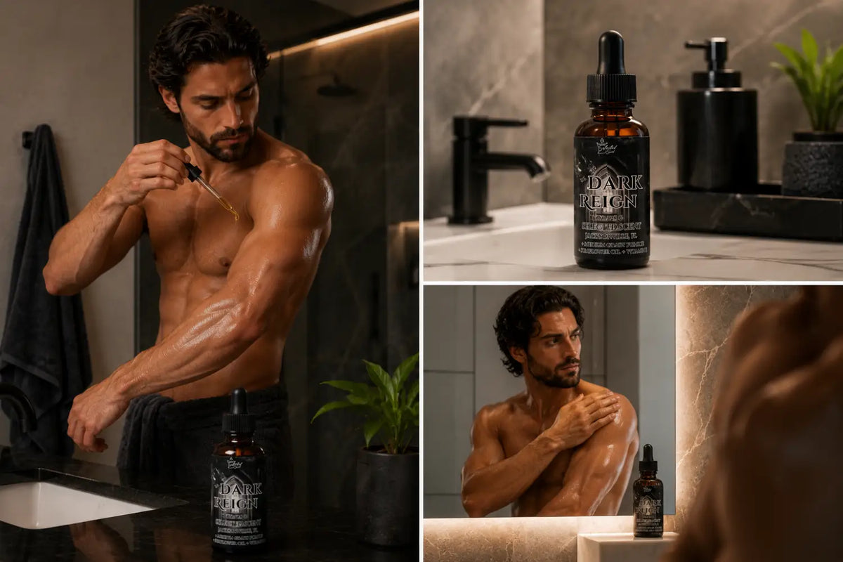 Dark reign body oil – luxurious hydration & captivating fragrance by selected scent