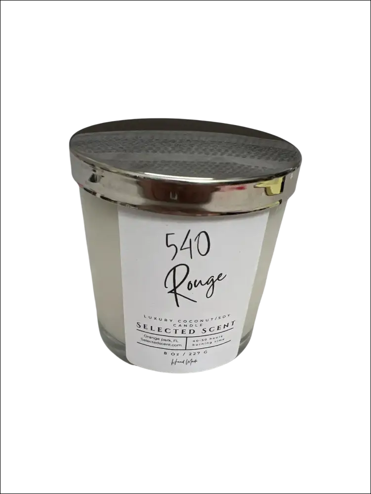 540 rouge 8 ounce luxury candle long lasting scented