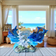 Dolphins in Coral Wax And Oil Warmer Electric Decorative Warmer