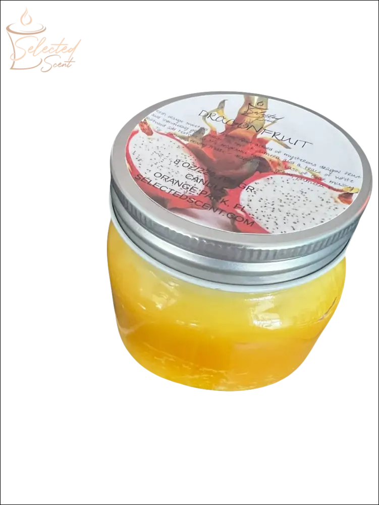 Dragonfruit 8 Oz Candle Strong Fruity Scent