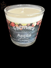 Farmers Apples 8 Oz Candle Coconut Wax Blended
