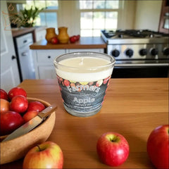 Farmers Apples 8 Oz Candle Coconut Wax Blended