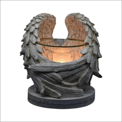 Angel wings wax and oil warmer electric with dimmer wheel