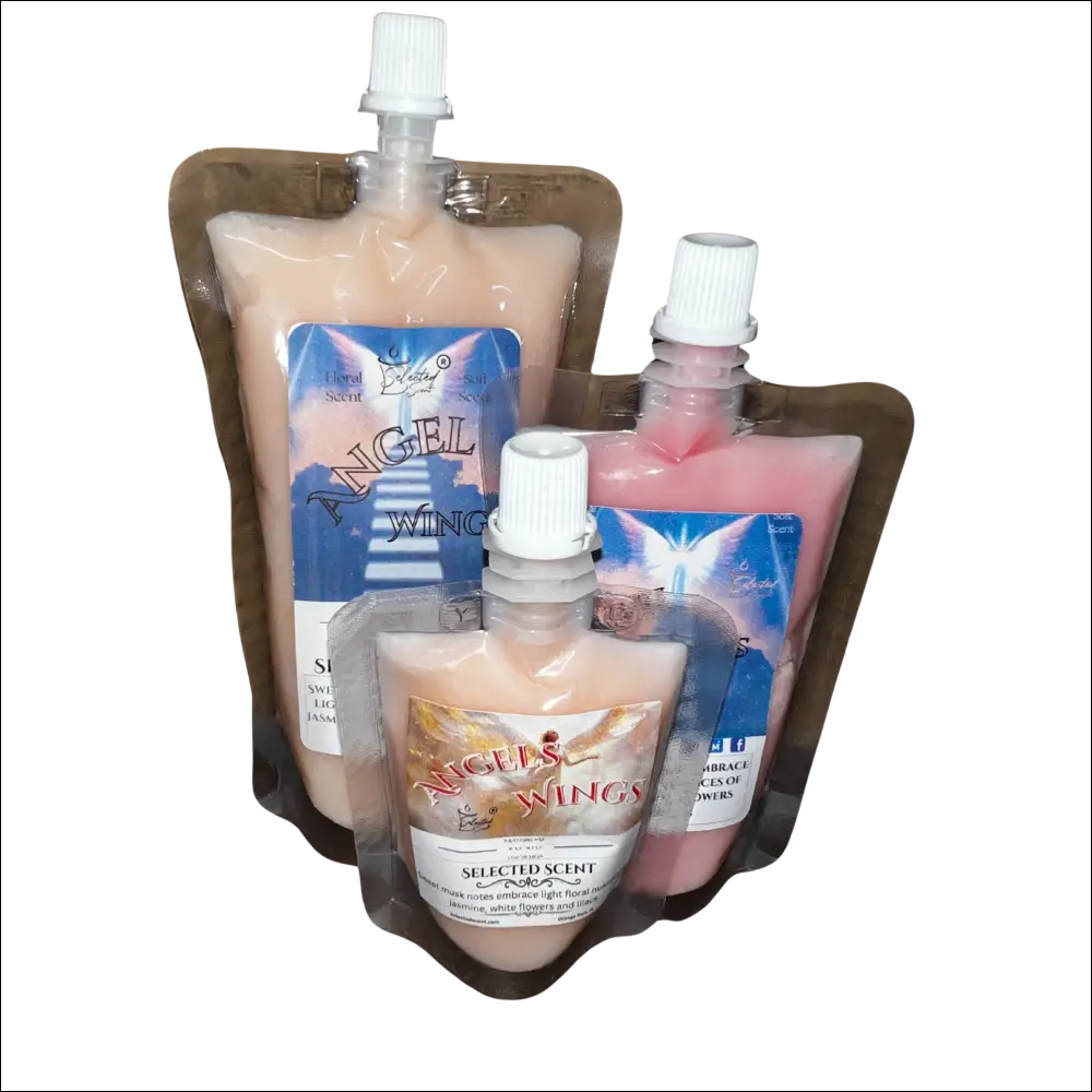 Angel wings long lasting squeezable wax melts