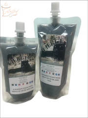 Selected Scent fierce long lasting natural wax melts in refill pouches with woody musk and oak fragrance