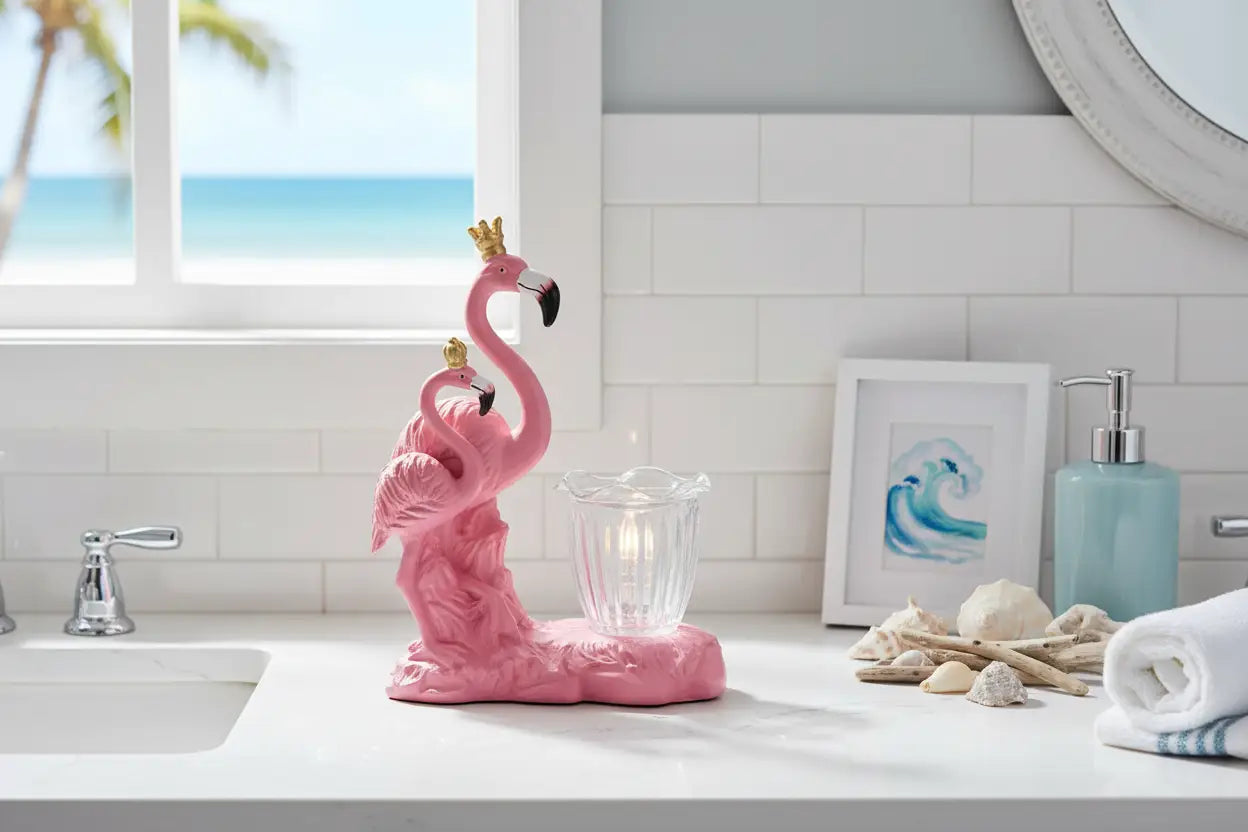 Flamingo wax oil warmer electric with dimmer wheel