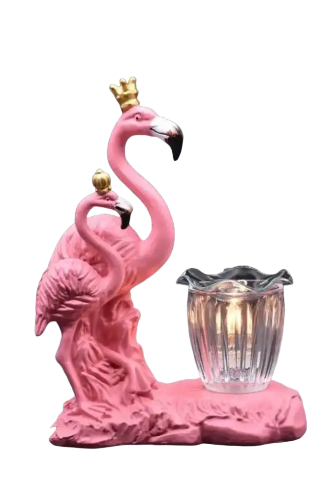 Flamingo wax oil warmer electric with dimmer wheel