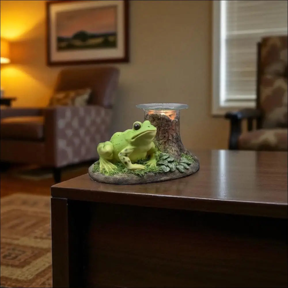Frog and stump wax oil warmer electric with dimmer wheel