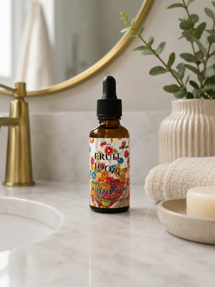 Fruit loops body oil – nourishing skin care with a sweet fruity aroma