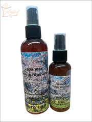Selected Scent Japanese Cherry Blossom bottles with long lasting room fragrance spray