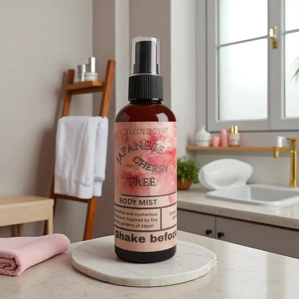 Japanese cherry tree body mist 4 oz alcohol free