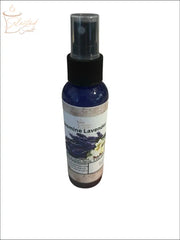 An Aromatherapy Selected Scent Original Jasmine Lavender spray bottle with floral label