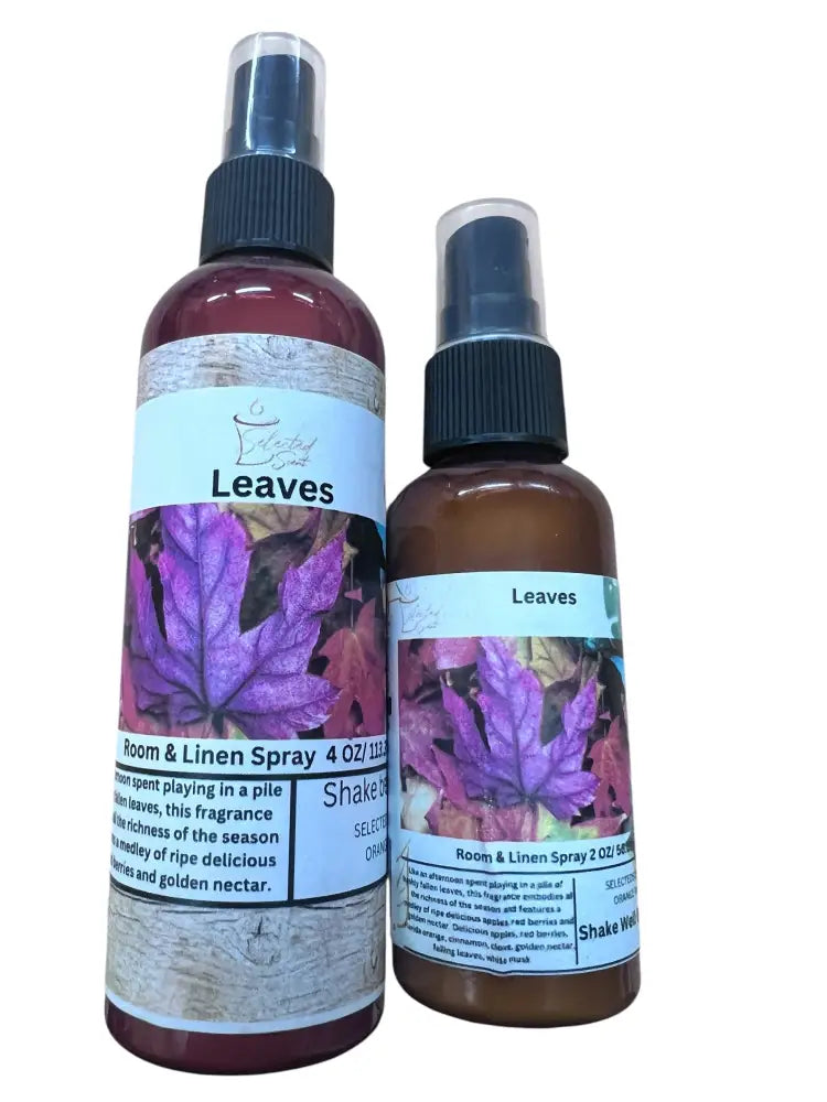 Leaves scent room and linen spray air freshener
