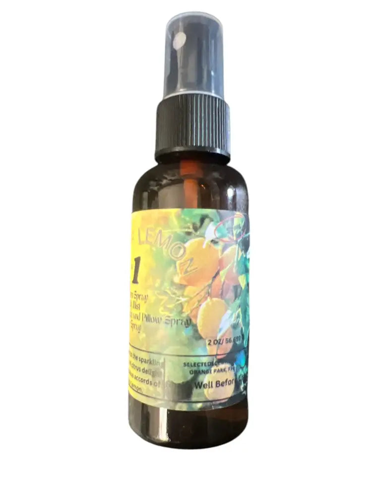 Lemon 4-in-1 room linen body & car spray - 2 ounces